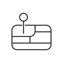 Location Map Pin Icon - Pointer Icon