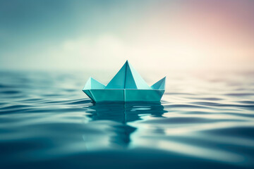 Crafting Tomorrow: Paper Boat Sails into the Digital Dawn