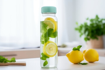 Nourish Your Body: Lemon Mint Spa Water Delight