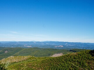 Mountains in region country