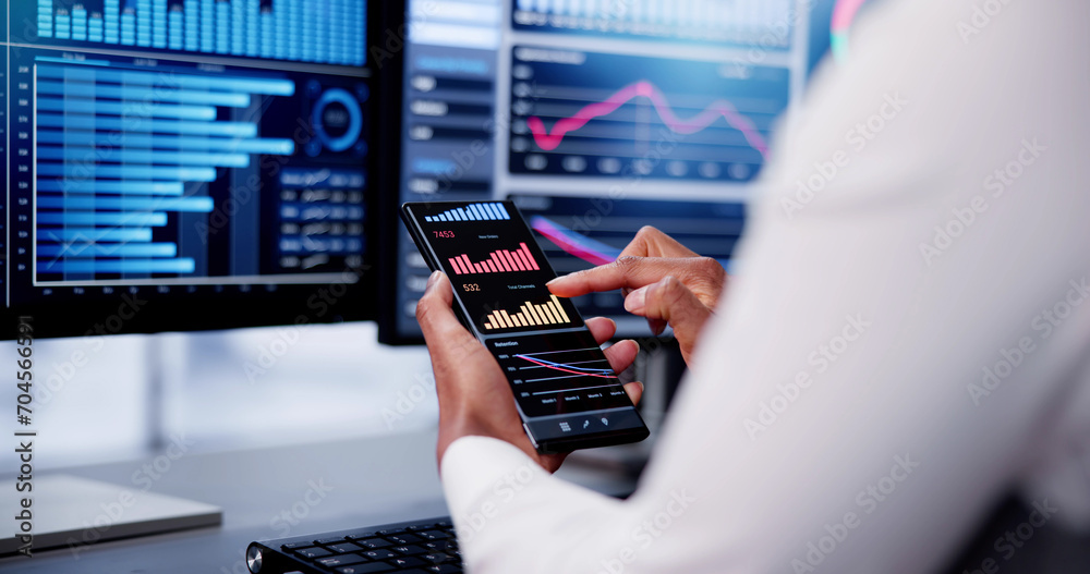 Aufkleber african advisor using kpi dashboard