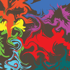 creative liquid background cellarful using adobe illustrator. 