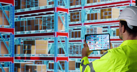 Digital Retail Technology And Warehouse Inventory