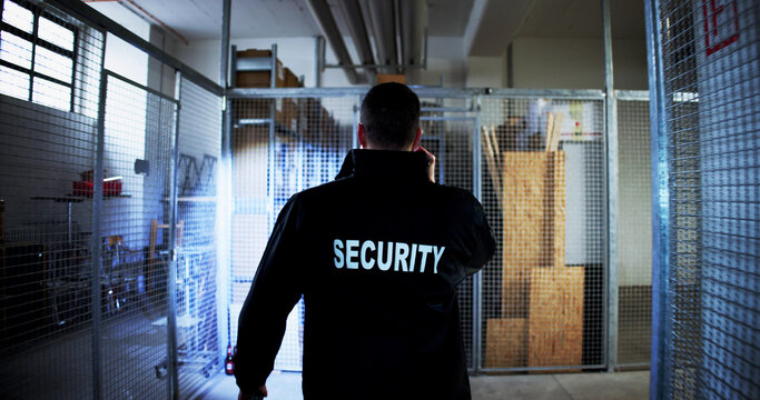 Security Guard Walking