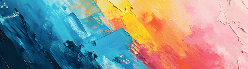 Vibrant acrylic strokes dance across the canvas, evoking a childlike sense of wonder in this modern abstract masterpiece
