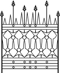 Wrought Iron Gate