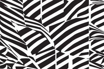 black and white traced vector illustration image for background texture