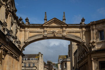 Fototapeta na wymiar Historic architecture in Bath