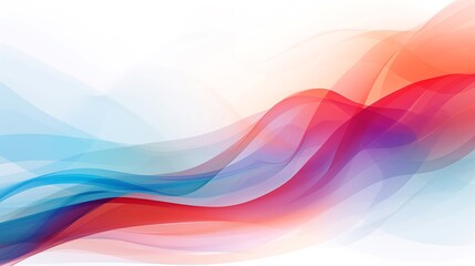 abstract background with a glowing abstract waves, design for brochure or flyer. Generative AI.
