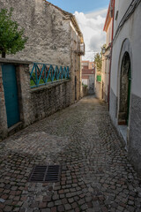 Agnone, Isernia. Glimpses of the historic center