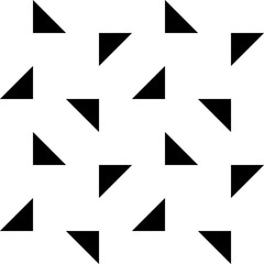 Triangles ornament. Folk wallpaper. Seamless pattern. Embroidery background. Triangular shapes backdrop. Tribal motif. Ethnic ornate. Digital paper, textile print, abstract illustration. Vector art.