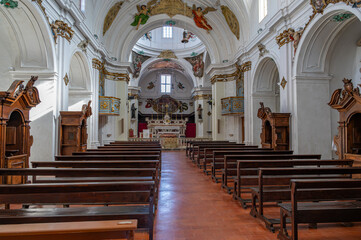 Agnone, Molise. Church of San Francesco.