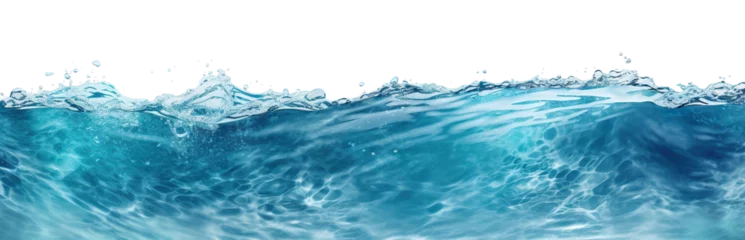Foto op Plexiglas Sea water surface cut out © Yeti Studio