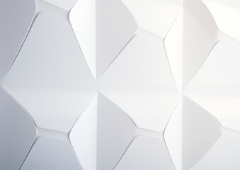 abstract geometric white background