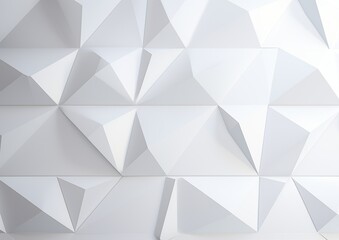 Obraz premium abstract geometric white background