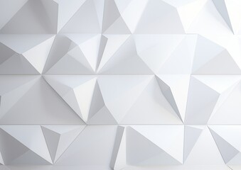 abstract geometric white background