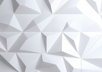 abstract geometric white background