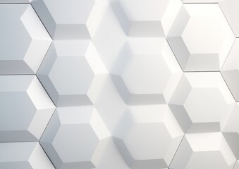 Obraz premium abstract geometric white background