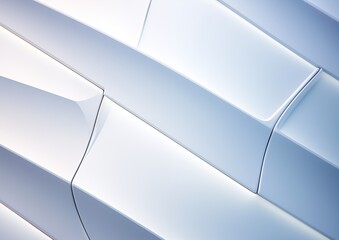 abstract geometric white background