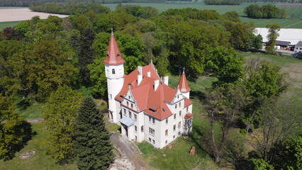pałac Laski koło Kępna