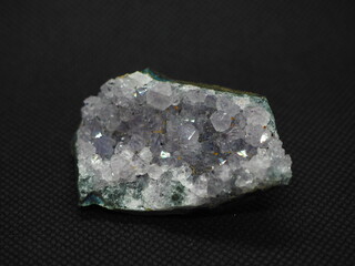 amethyst crystal stone, geode type.
