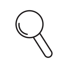 vector magnifying glass
Magnifying glass line icon, outline vector sign, linear style pictogram isolated on white. Vector.

