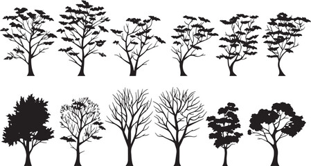 A set of trees