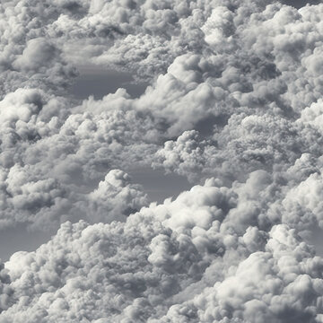 Ethereal Cloudscape Majesty - AI-Generated Atmospheric Phenomenon