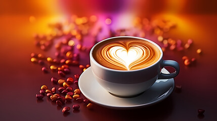 Valentine's Day hearts, Valentine's Day background, wedding background, blank copy space