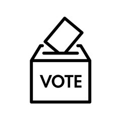  voting box icon