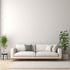 Fototapeta premium Bright and Airy Living Room