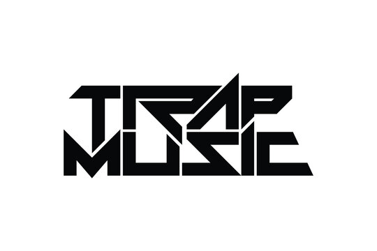 Trap Music Original logo design and typography work