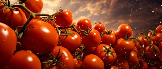 Fotobehang Tomatoes Beyond Tomatina © Alizeh