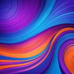 Obraz premium Abstract vibrant colored background - blue orange and violet tones