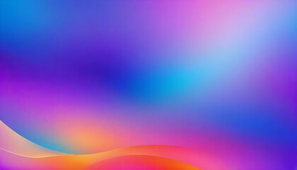 Obraz premium Abstract vibrant colored background - blue orange and violet tones