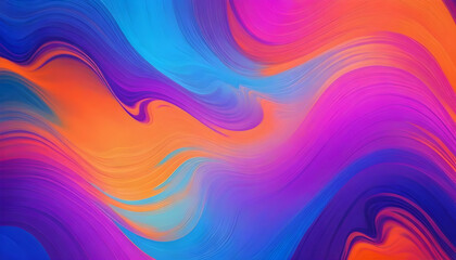 Obraz premium Abstract vibrant colored background - blue orange and violet tones
