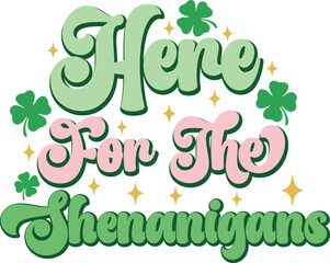 Retro St.Patricks Day SVG, St.Patricks Day SVG Design, 
St.Patricks Day Vector