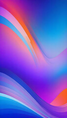Obraz premium Abstract vibrant colored background - blue orange and violet tones