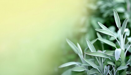 Sage leaf medicine herbal ingredient. Health aromatherapy herb.