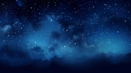 Fototapeta na wymiar Abstract background from the night starry sky