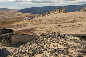 Landscape near El Calafate in Patagonia, Argentina