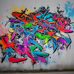 Grafitti on Wall 2