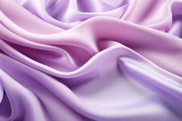 Obraz premium Gradient purple silk fabric