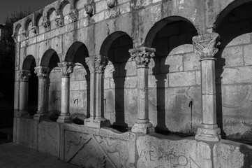 Isernia, Molise. The Fraternal Fountain.