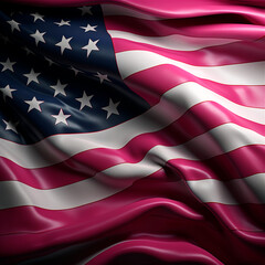 Bandera de USA sucia y rota