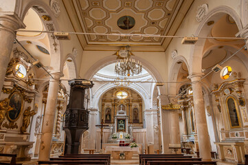 Lama dei Peligni, Chieti. Parish Church of the Child Jesus or of Saints Nicholas and Clemente © serfeo