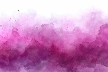 Watercolor background with lilac and purple paint stains. Postcard, banner, illustration - obrazy, fototapety, plakaty