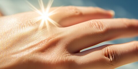 Naklejka premium What your fingernails reveal about your health – decoding diagnostic clues and gaining wellness insights from the condition and appearance of your nails