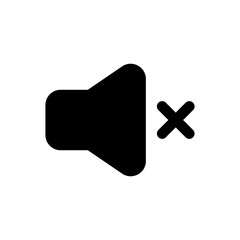 mute icon no sound symbol volume speaker off icons - silent icon symbol