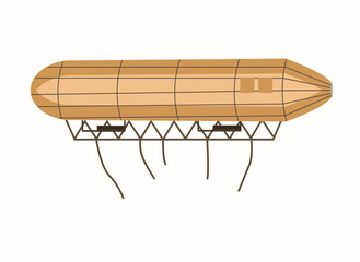 Henri Giffard's first steam-powered airship